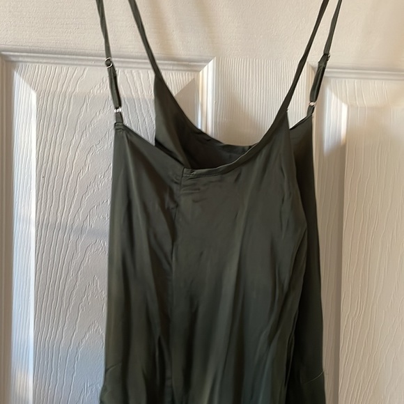 RARE green chaser silky basics jumpsuit green Kale - Picture 4 of 6